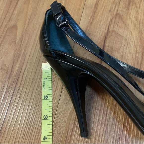 Burberry Black Classic Patent Leather Stiletto Heels - Picture 13 of 13